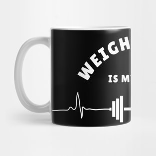 Weightlifting is my cardio Funny Lifting Mug